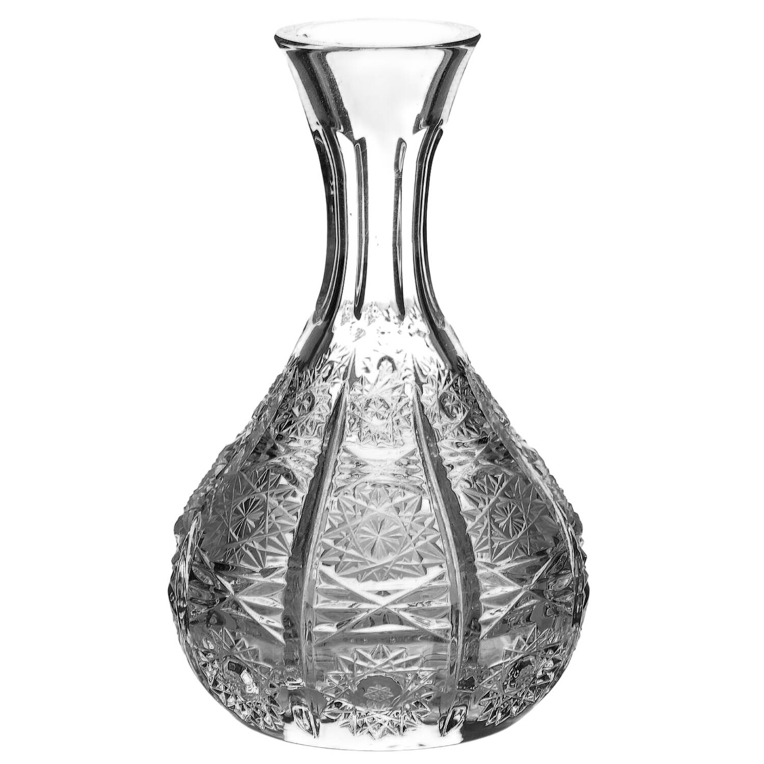 Queen Lace (Round Bowl Shape) Small Decanter No Stopper by Queen Lace-1