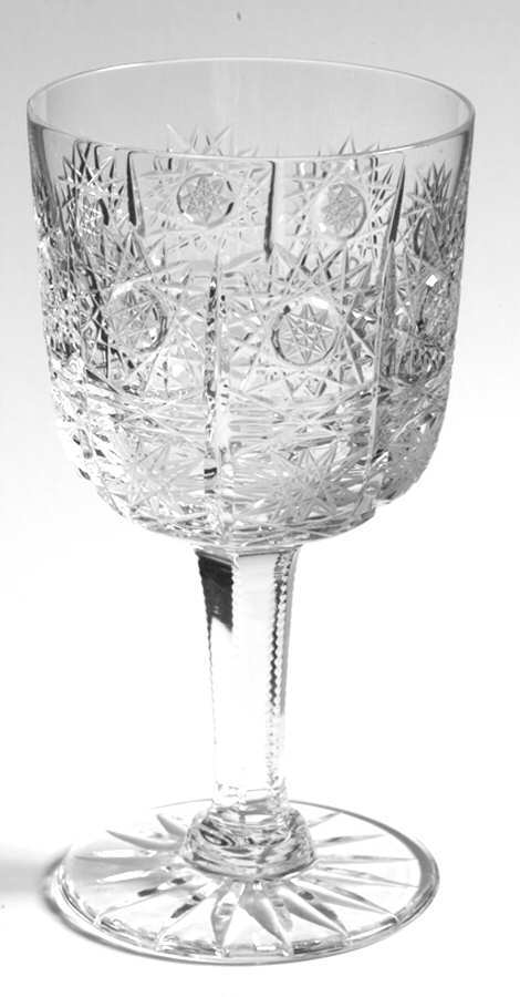 Queen Lace (Round Bowl Shape) Wine Glass by Queen Lace-1