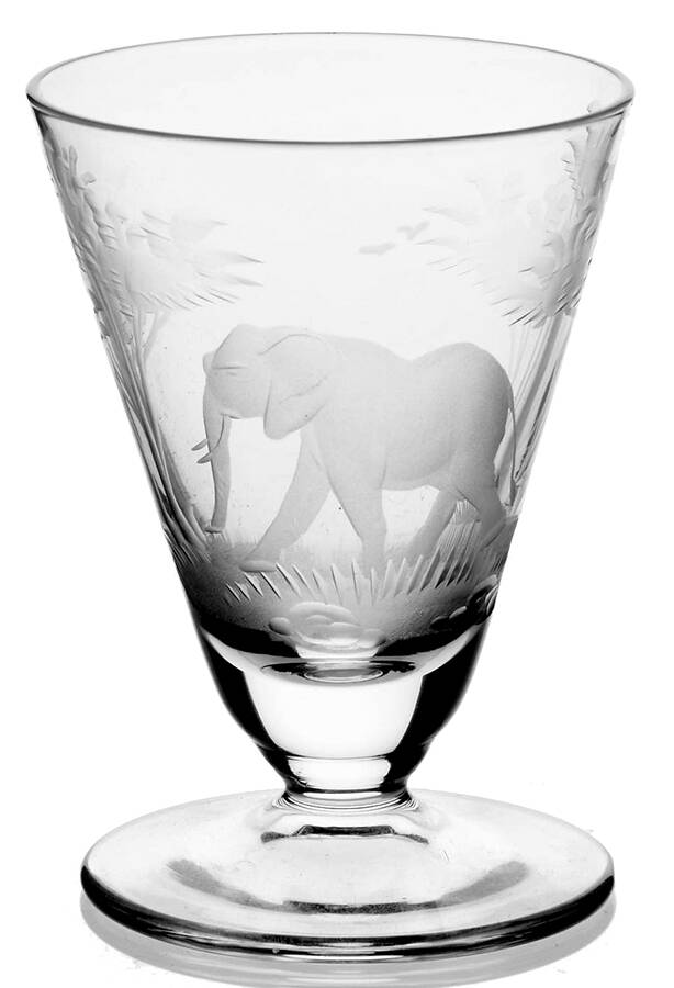 Kenyan-African Juice Glass by Queen Lace-1