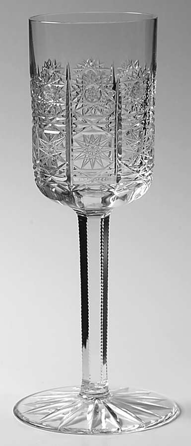 Queen Lace (Square Bowl Shape) Water Goblet by Queen Lace-1