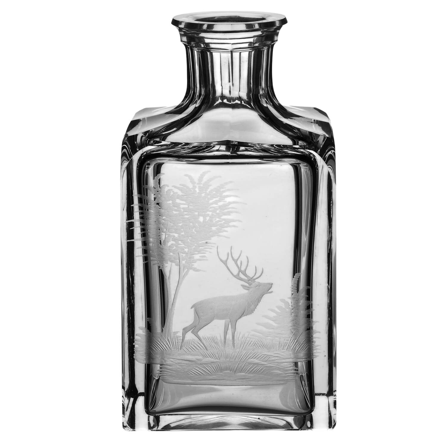 Americana-American Square Decanter No Stopper by Queen Lace-1