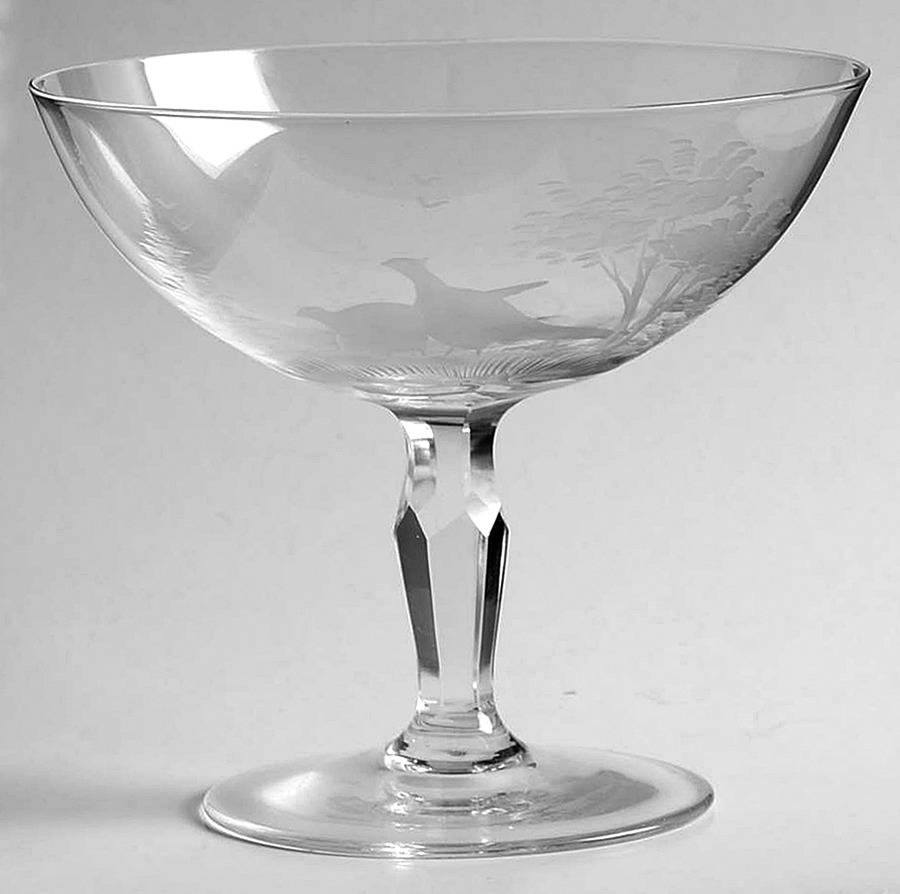 Americana-American Champagne/Tall Sherbet by Queen Lace-1