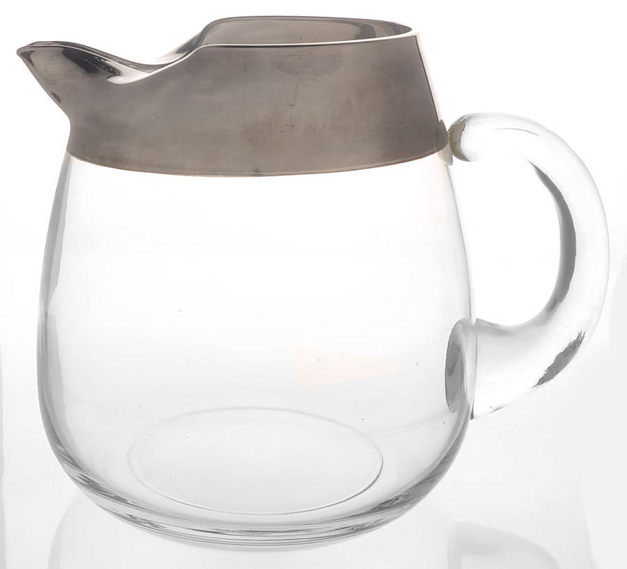 QUW1 64 Oz Ice Lip Pitcher by Queen's Lusterwr Ltd-1