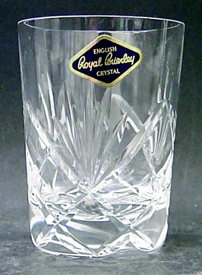 Braemar (Short Stem) 5 Oz Flat Tumbler by Royal Brierley-1
