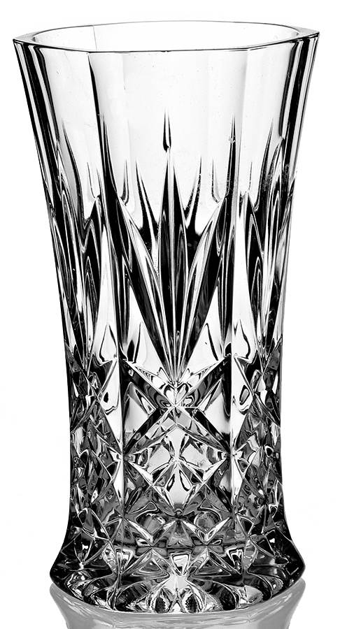 Linea Gala 8" Flower Vase by Royal Crystal Rock-1