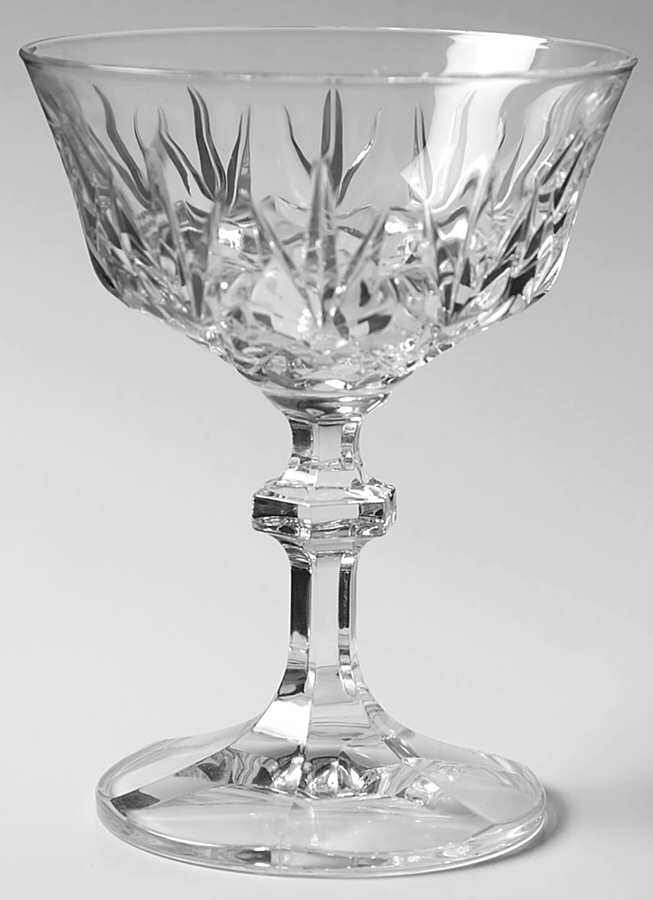 Mirage Champagne/Tall Sherbet by Royal Crystal Rock-1
