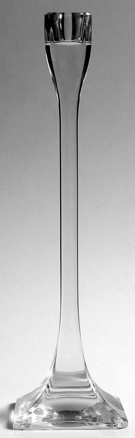 Giftware 9" Single Light Duetto Candlestick by Riedel Crystal-1