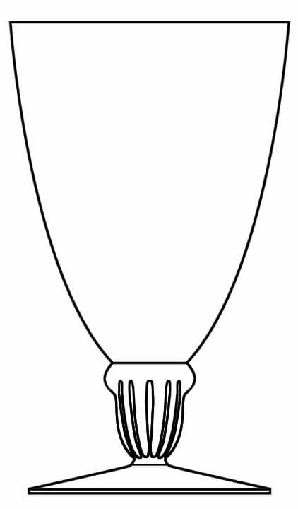Palma Water Goblet by Royal Leerdam - Netherland-1