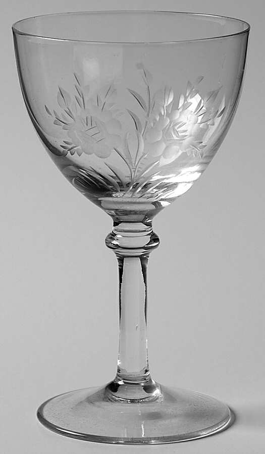 Rambler Rose Cordial Glass by Royal Moselle-1