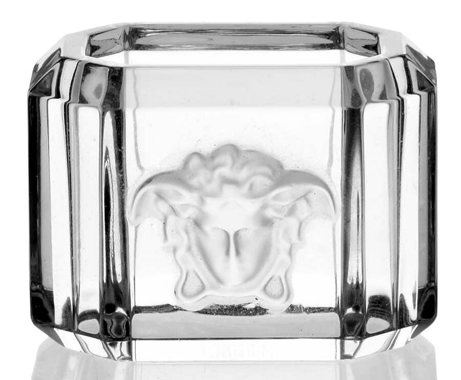 Medusa Lumiere Clear Napkin Ring by Rosenthal-1