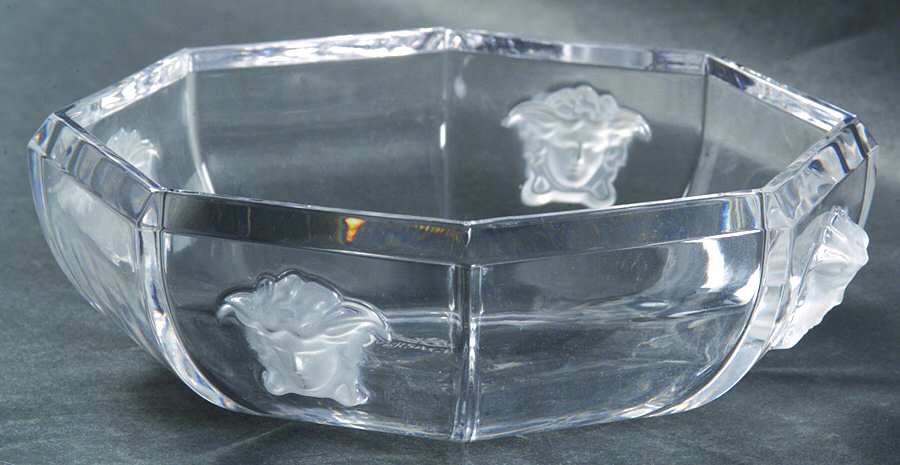 Medusa Lumiere Clear Small Dessert Bowl by Rosenthal-1