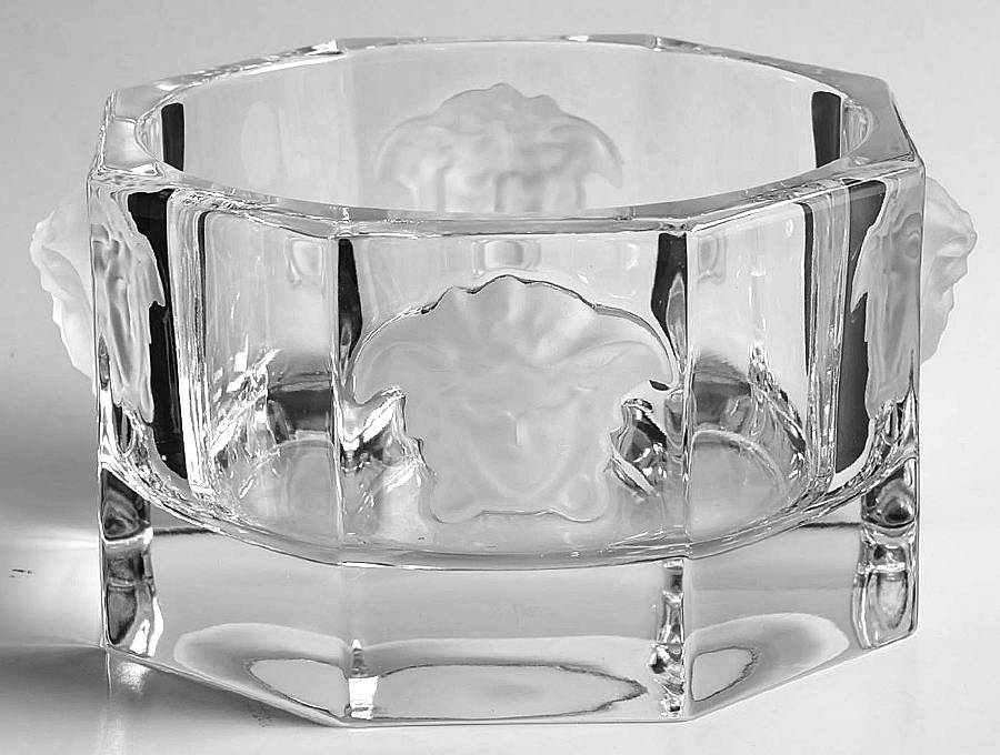Medusa Lumiere Clear Champagne/Wine Bottle Coaster by Rosenthal-1