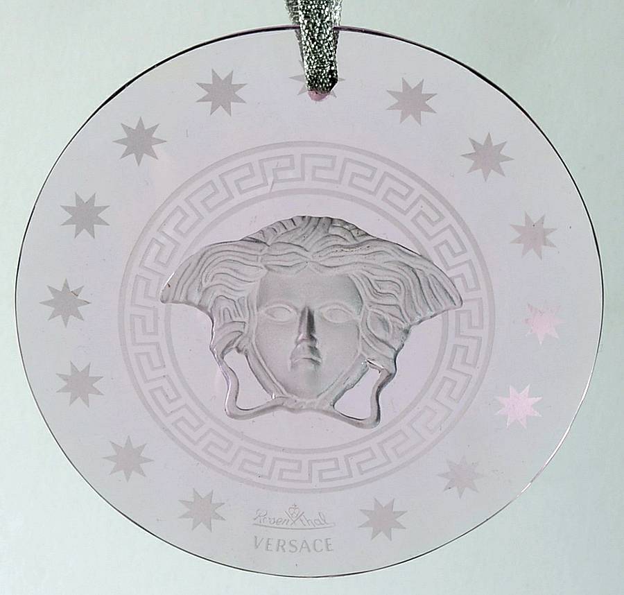 Medusa Lumiere Rose Sun Catcher/Ornament by Rosenthal-1
