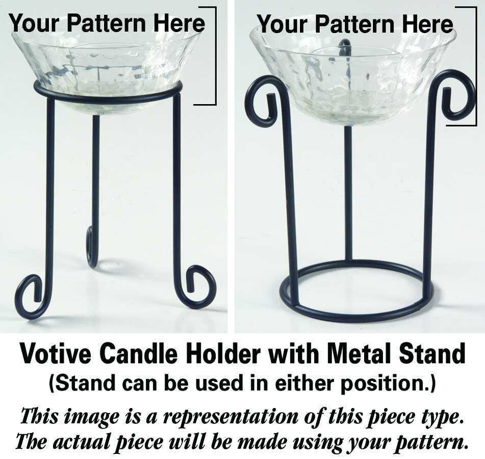 Musette Votive Candle with Metal Stand HC by Seneca-1