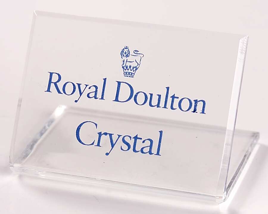 Advertising Signs Plastic Sign 1 by Royal Doulton-1
