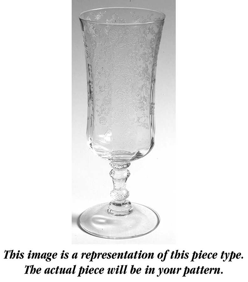 Portia Clear (Stem 3121 Gold Trim) Parfait by Cambridge-1