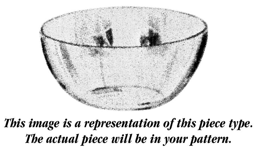 Portia Clear (Stem 3121 Gold Trim) Finger Bowl by Cambridge-1
