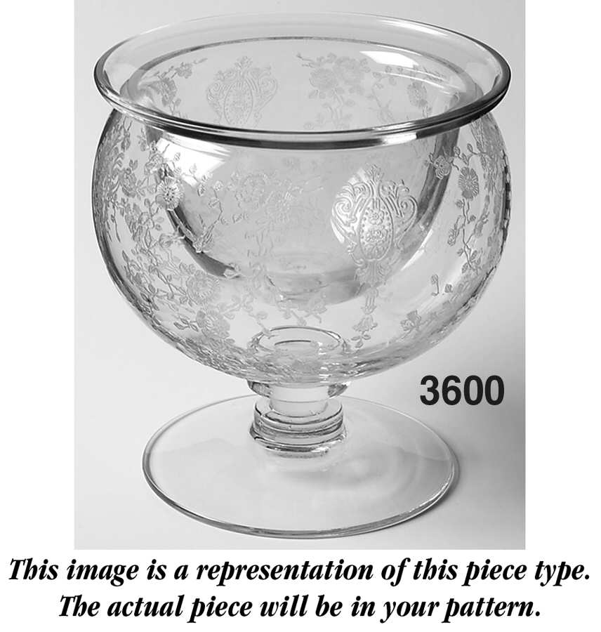 Diane Amber (Stem 3122, Not Encrusted) 3600 Non-Optic Cocktail & Liner by Cambridge-1