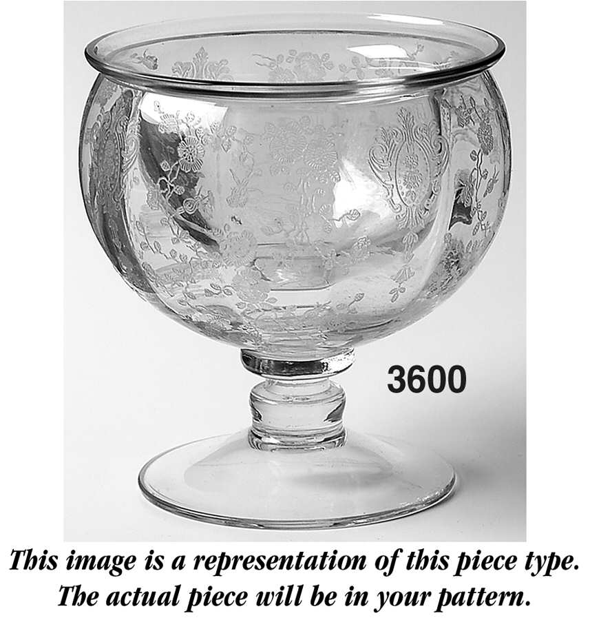 Chantilly (#3600, Gold Encrusted) 3600 Optic Cocktail Icer & Liner by Cambridge-1