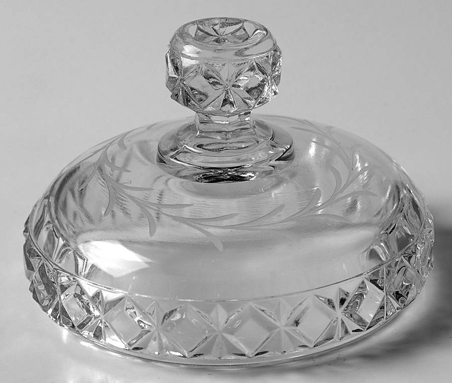 Mascotte Clear (Cut) Lid for Sugar Bowl by Ripley-1