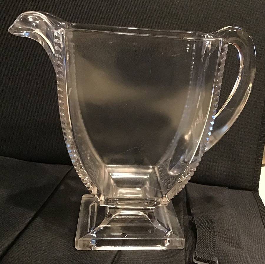 Jersey Lily Clear Pitcher by Riverside-1
