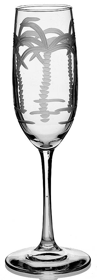 Palm Tree Fluted Champagne by Rolf Glass-1