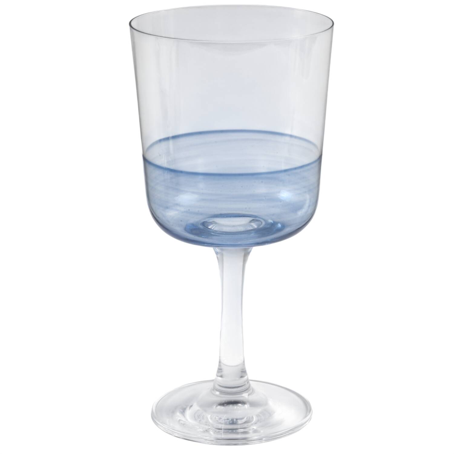 1815 Blue Wine Glass by Royal Doulton-1