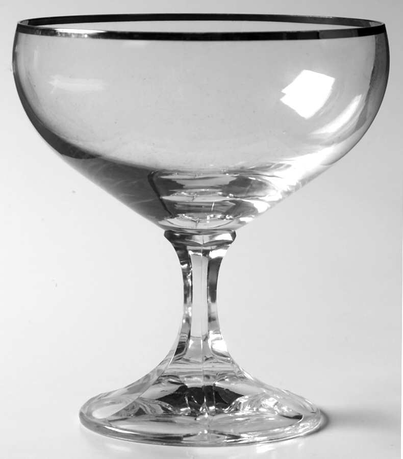 Neckar (Platinum Trim) Champagne/Tall Sherbet by Schott-Zwiesel-1