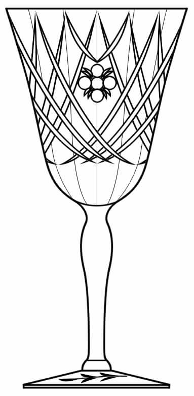 160-1 Water Goblet by Seneca-1