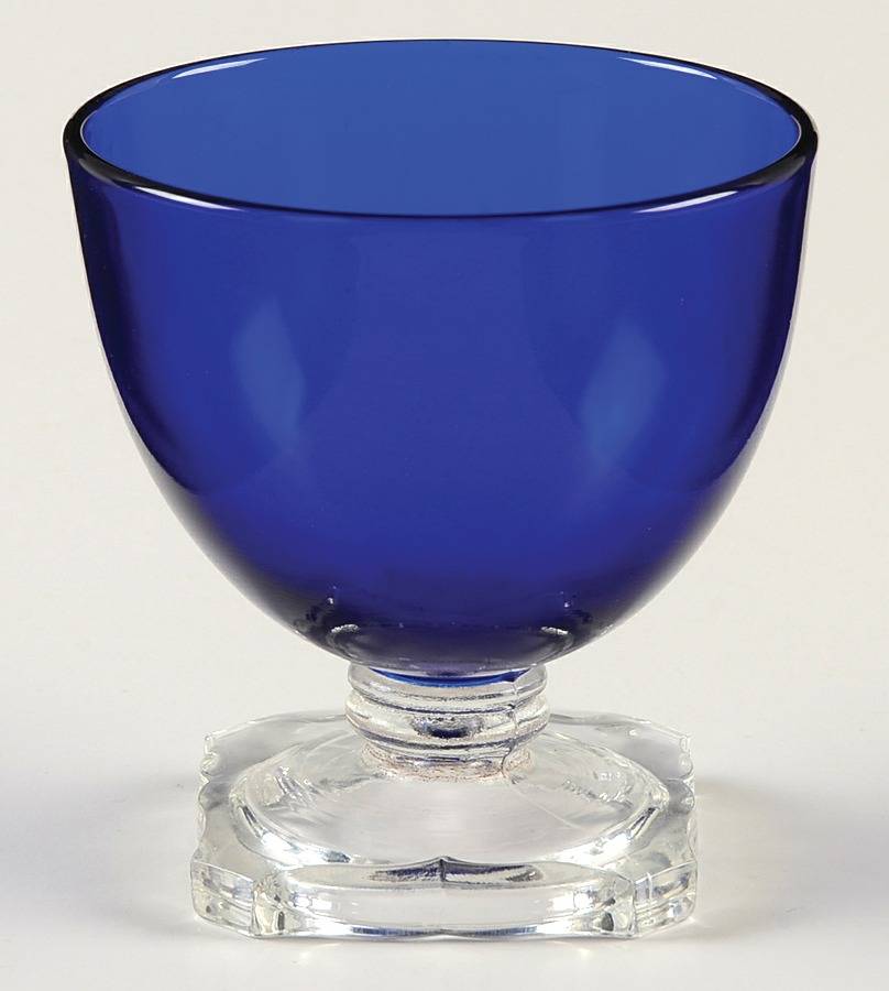 903 Cobalt Blue (Non Optic) Oyster or Fruit Cocktail by Seneca-1