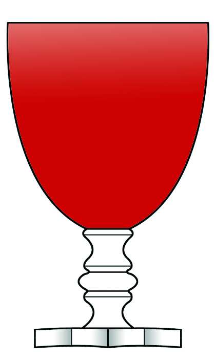 903 Ruby Water Goblet by Seneca-1