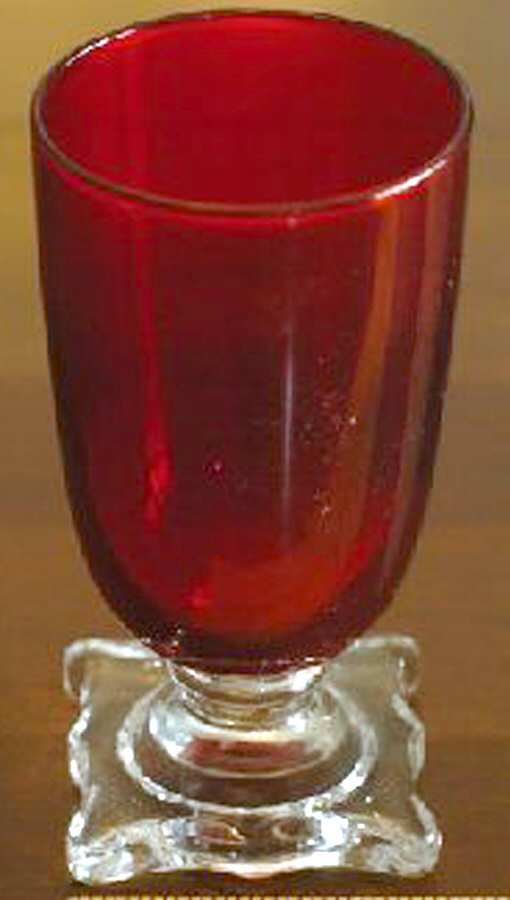 903 Ruby Footed Tumbler by Seneca-1