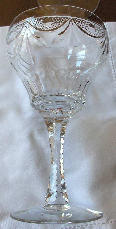 Cut 709 Water Goblet by Seneca-1