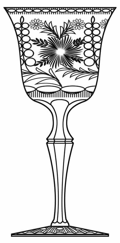 Cut 777 Water Goblet by Seneca-1
