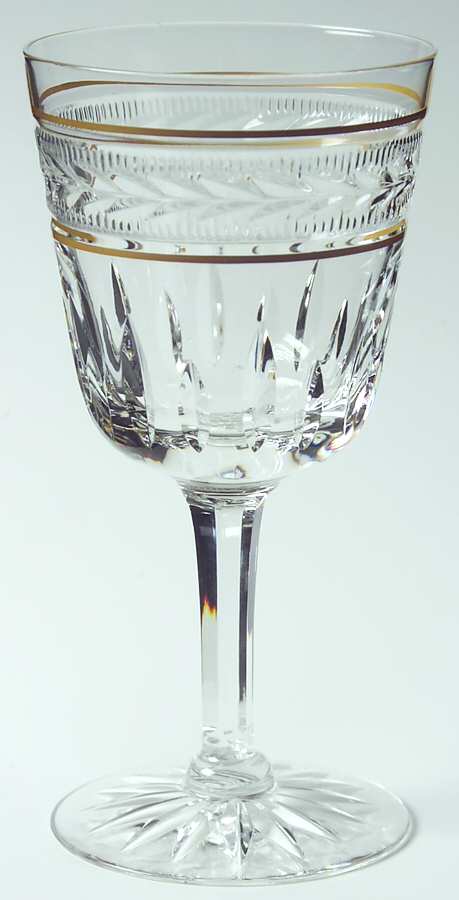 Gold Brocade Wine Glass by Seneca-1