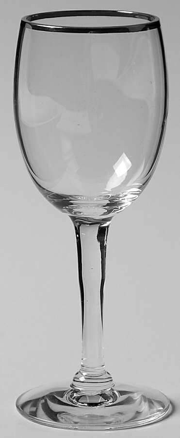 Juliet (Platinum Trim) Cordial Glass by Seneca-1