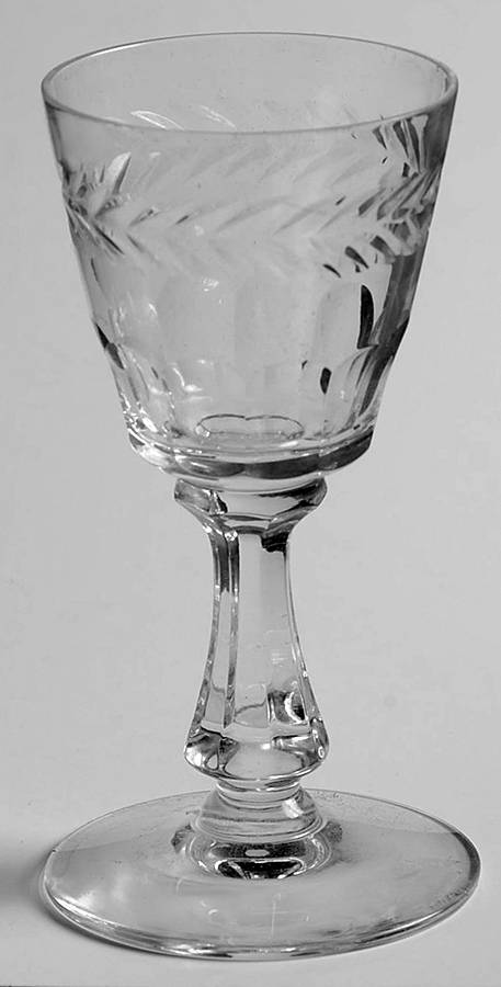 Laurel (Round Base) Cordial Glass by Seneca-1