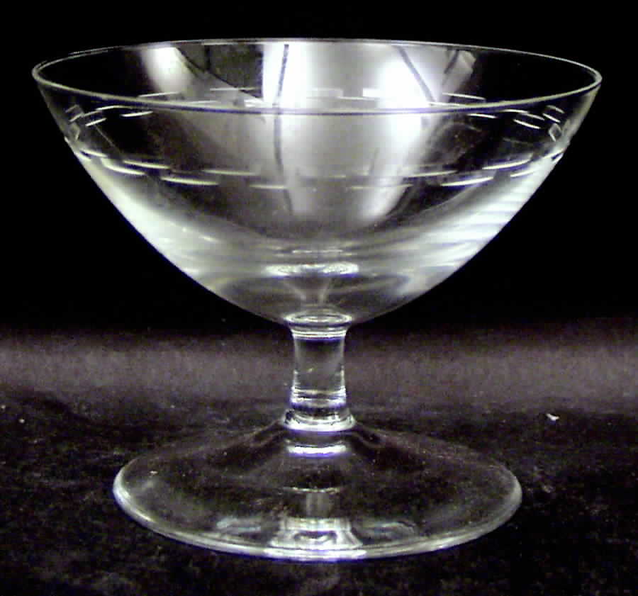Bavarian Countess Clear Champagne/Tall Sherbet by Stonegate-1