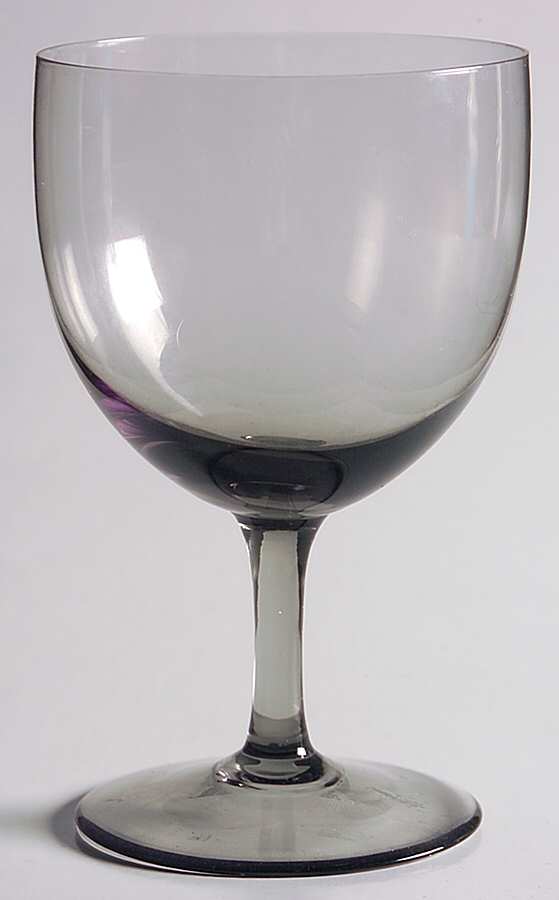 Nassau Smoke Wine Glass by Sussmuth Crystal-1