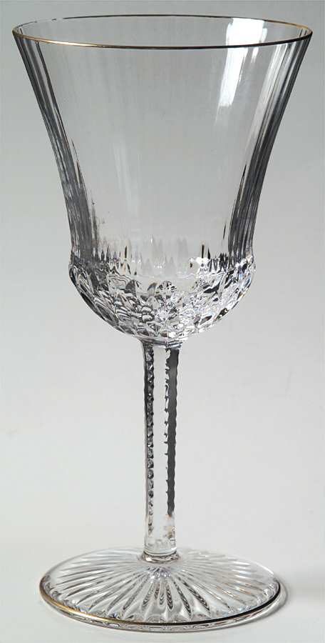 Apollo Gold Water Goblet by St Louis-1