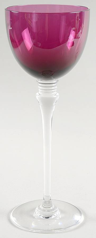 Grand Lieu Clear Amethyst Hock Wine by St Louis-1