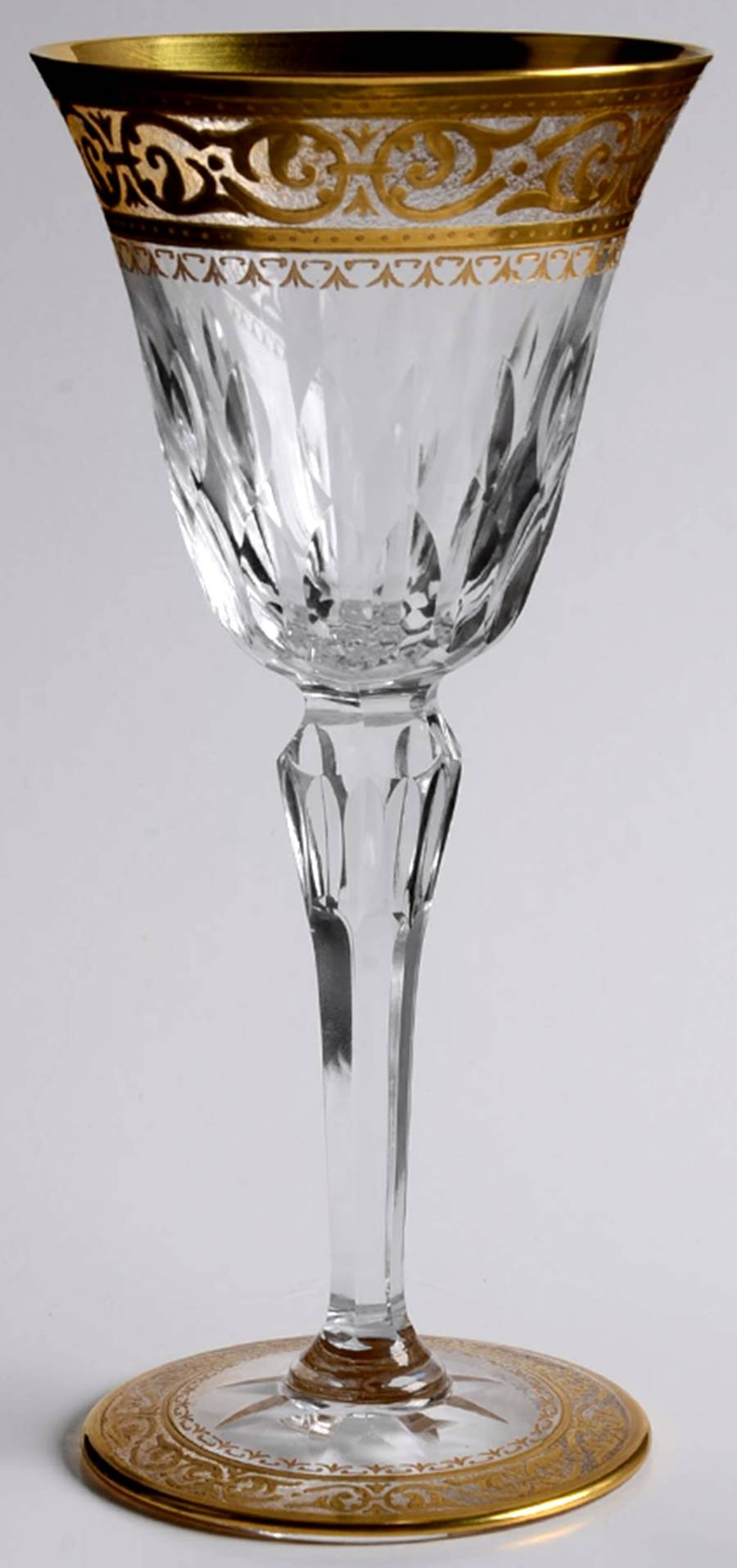 Stella (Gold Encrusted) Water Goblet by St Louis-1