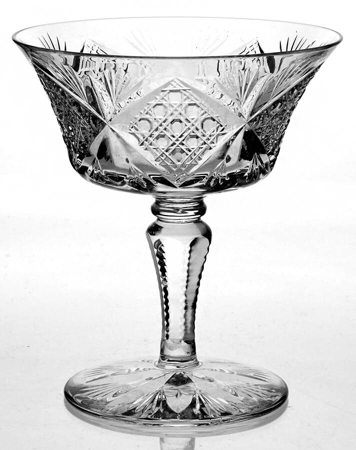 Vologne Champagne/Tall Sherbet by St Louis-1