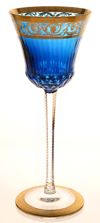 Thistle Sky Blue Hock Wine by St Louis-1
