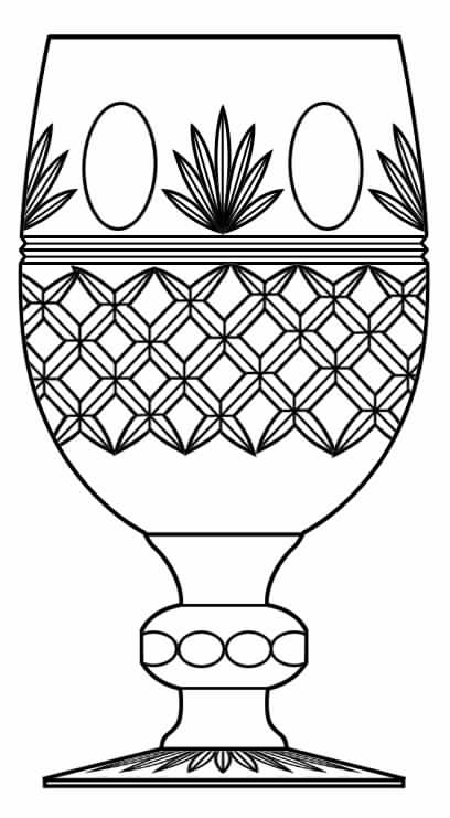 Montrose Water Goblet by Stuart-1