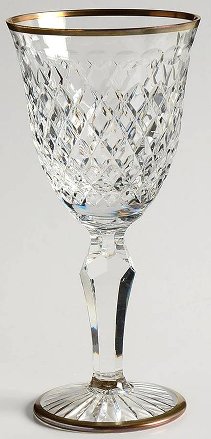 Victoria Clear (Gold Trim) Claret Wine by Stuart-1