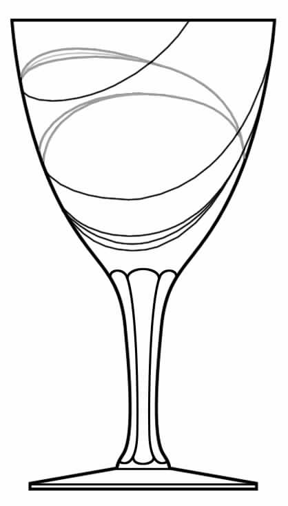 Westwind Water Goblet by Society Crystal-1