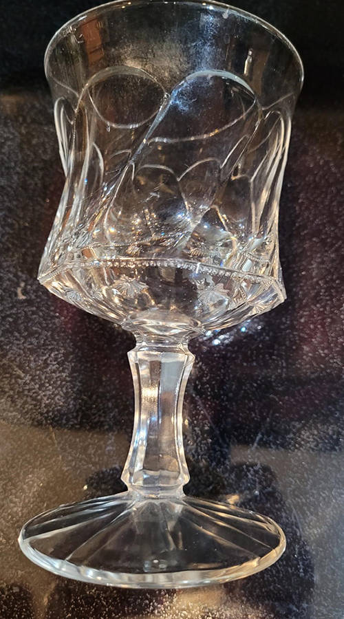 Texas Star Water Goblet by Steimer-1
