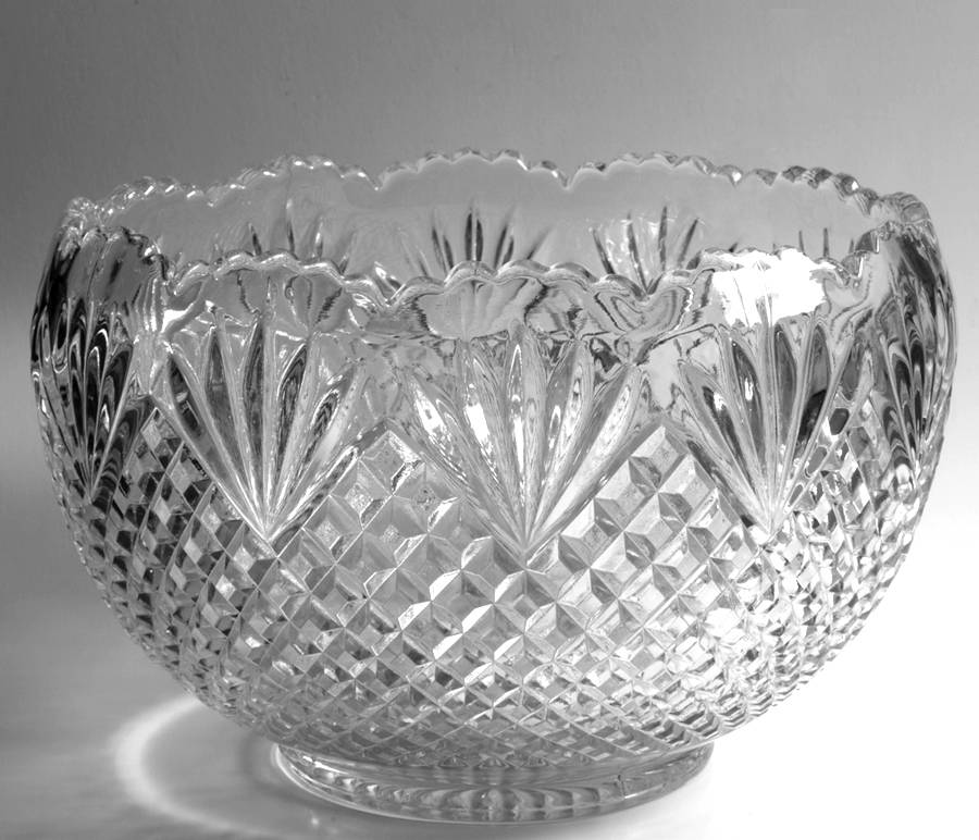 Pineapple Punch Bowl by Smith Glass -1