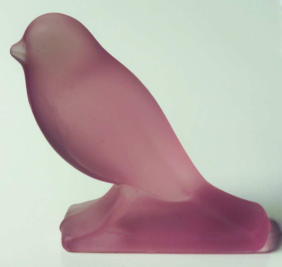 Animals & Figurines #1509 Small Upright Bird by Smith Glass -1